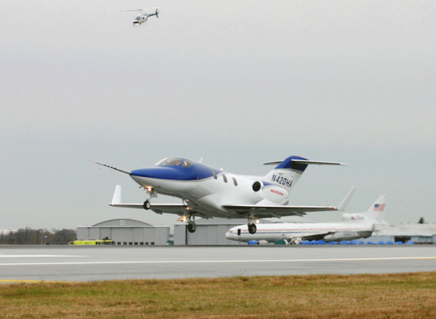 Honda Marks 10th Anniversary of HondaJet First Flight
