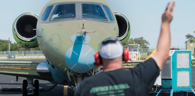 Citation Longitude Initial Ground Testing