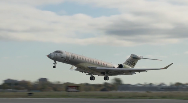 Bombardier’s Flagship Global 7000 First Flight