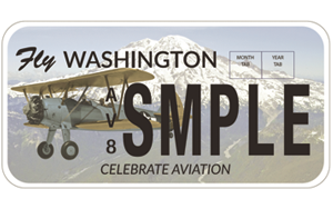 Washington State License Plate Could Benefit Business Aviation