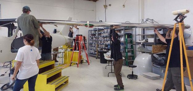 Winners of GAMA’s 2017 Aviation Design Challenge Start Building in Arlington, WA