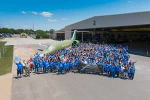 Textron Aviation Rolls Out First Production Cessna Citation Longitude