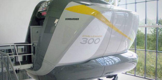 Dallas Training Center Adds Bombardier Challenger 300 Simulator