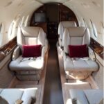Inside of a Private Plane from a Private Jet Broker