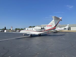 Jet for Sale on Runway